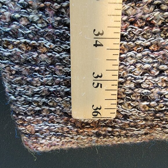 J. Jill Sweater Brown Knit‎ Long Sleeve Button Up Long Cardigan Coat Womens XS - Picture 8 of 8